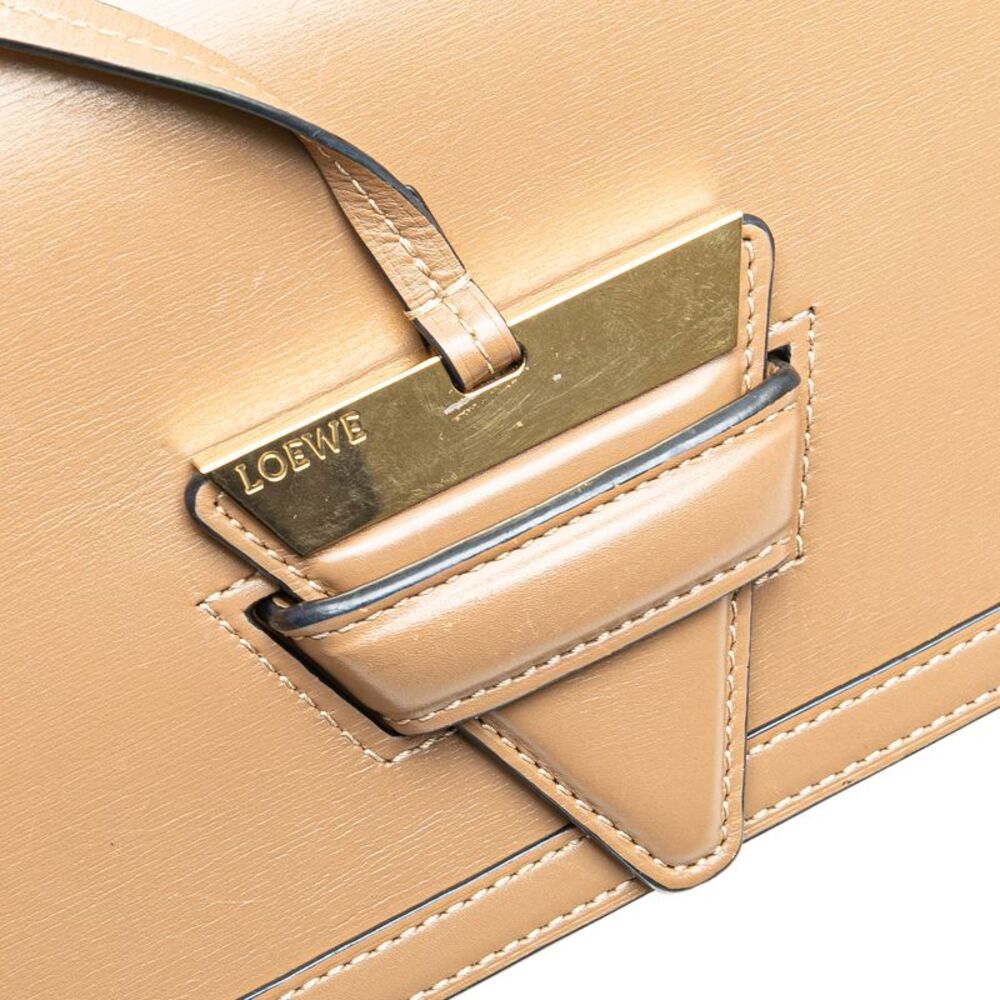 Pre Loved loewe Puzzle Small Leather Crossbody Women Brown Crossbody Bags - Picture 8 of 8